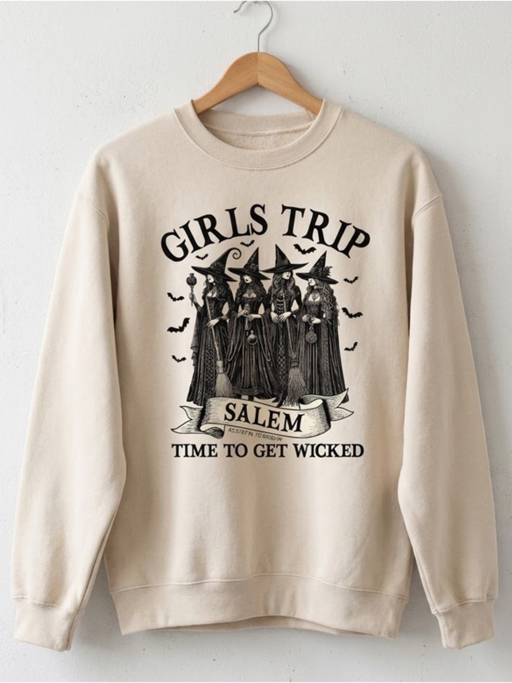 Girls Trip Salem Sweatshirt, Halloween Shirt